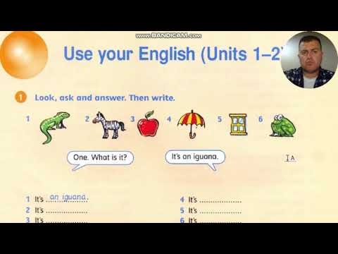 Видео: Англисӣ аз китоби Grammar Time 1  Дарси 10