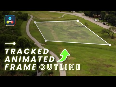 Видео: Анимация границ собственности с помощью дрона для недвижимости