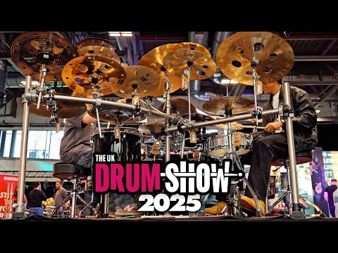 Видео: 10 САМЫХ БЕЗУМНЫХ барабанов на UK DRUM SHOW 2025!