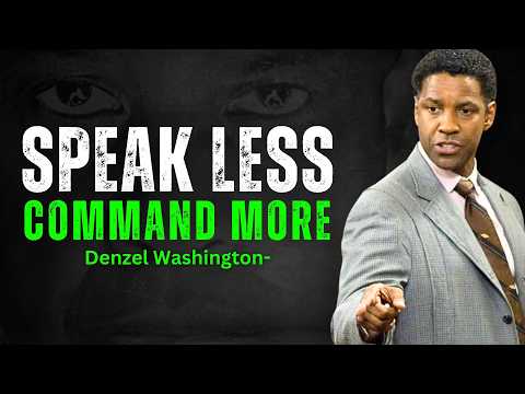 Видео: Меньше говори, больше командуй — мотивация Дензела Вашингтона