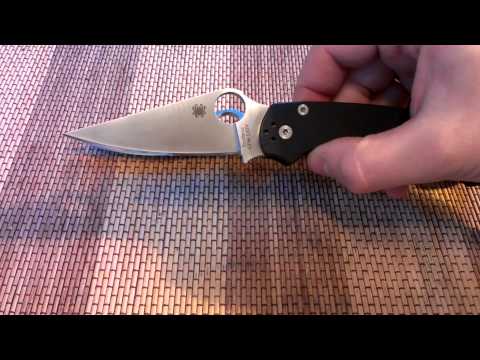 Видео: Моё мнение  о Spyderco military и Spyderco Paramilitary 2