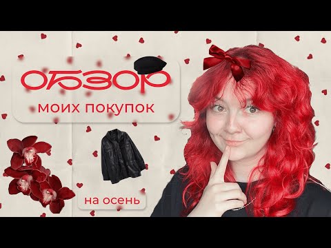 Видео: Обзор моих покупок 2. Осенний обзор
