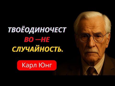 Видео: Вселенная изолировала вас не просто так, не отчаивайтесь | Карл Юнг