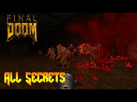 Видео: Прохождение Final Doom Map 17 - Subterra Все Секреты