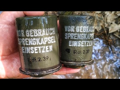 Видео: раскопки немецких блиндажей #14