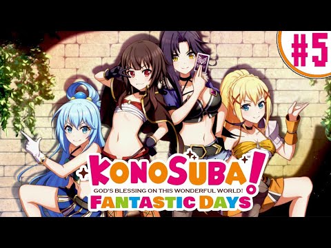 Видео: KonoSuba Fantastic Days | Коносуба Фантастические дни - #5 - Ограбление этого *** казино (GreyFox)
