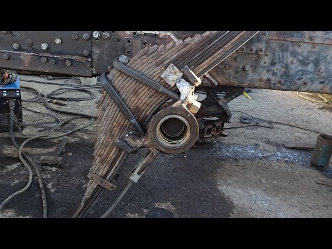 Видео: Мега модернизация оси балонсира маз!!!