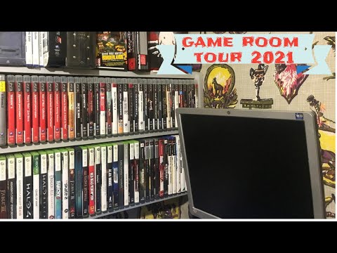 Видео: Game room tour 2021 , много игр для PS4,PS3 xbox 360/one,Nintendo, 15 консолей и мое рабочее место