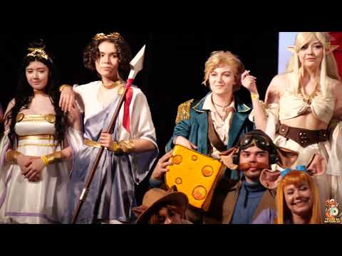 Видео: Общий выход участников original cosplay дефиле - Taiyou no Matsuri 27.07.2