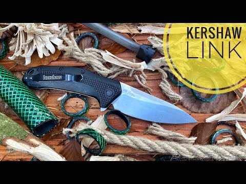 Видео: Нож Kershaw Link тест / test