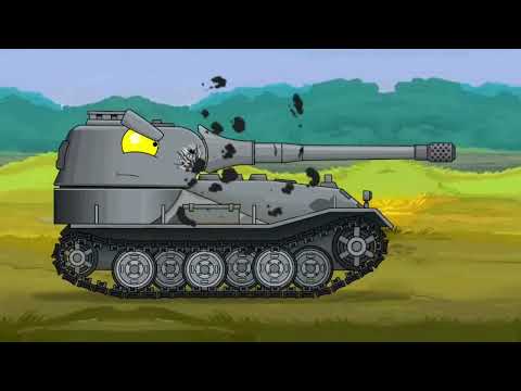 Видео: Неизвестный немецкий монстр? Новая Угроза!☠ мультики про танки 