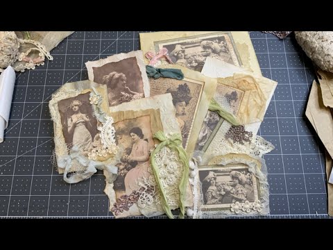 Видео: Изготовление декоративных обложек для журналов, эфемеров, перевёртышей пергаментных пакетов — про...