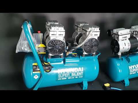 Видео: Компрессор безмасляный Hyundai HYC 3050S - обзор