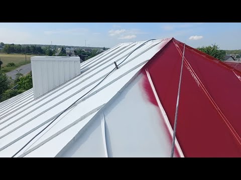 Видео: Правильная покраска оцинкованной крыши дома с защитой от коррозии!