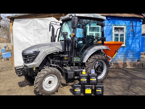 Видео: Перше ТО трактора СКАУТ 404❗️🇺🇦 Перший ремонт, обтяжка ГБЦ