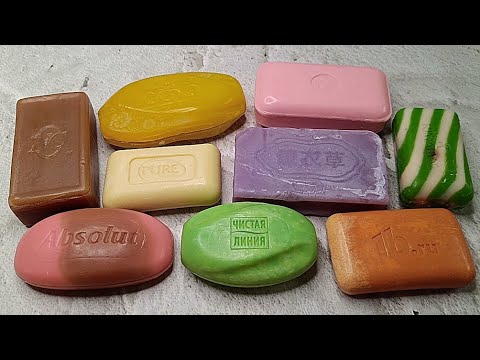 Видео: Soap Cutting🧼ASMR🔪Резка сухого мыла 144