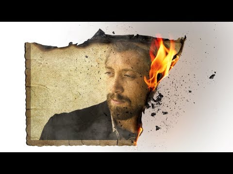 Видео: Создаем эффект горящего фото в Фотошоп. Поджигаем фотографию