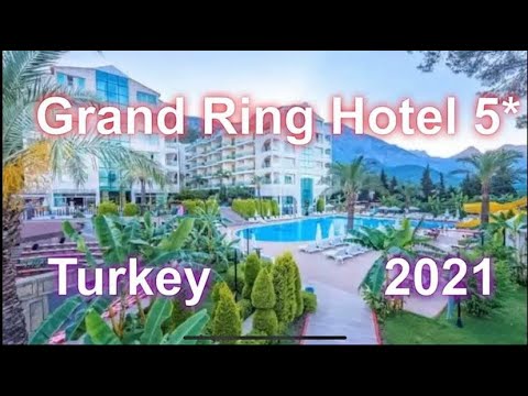 Видео: Grand Ring Hotel 5*, 2021, Кемер, Бельдиби, ( гранд ринг отель), Турция