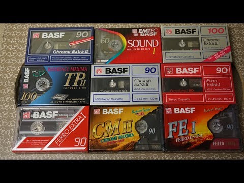 Видео: Кассеты из коллекции дядюшки Скруджа. BASF