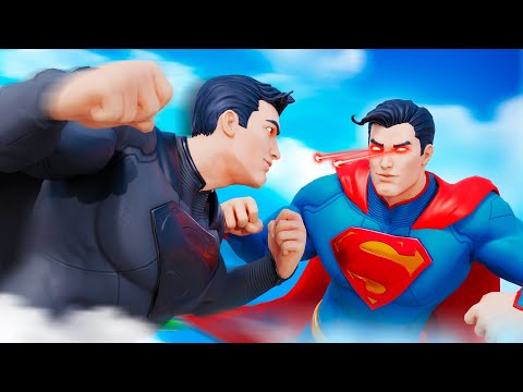 Видео: Битва двух СУПЕРМЕНОВ в Фортнайт!