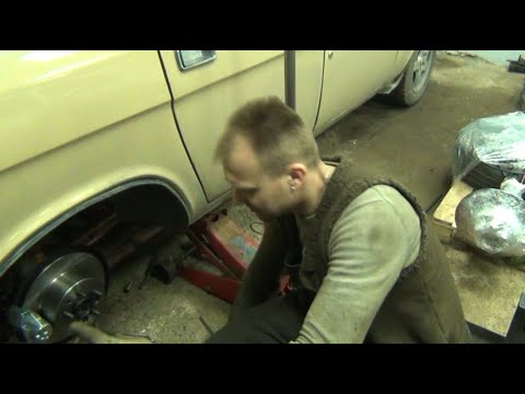 Видео: Задний мост от Volvo на Волгу! Установка!