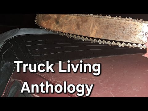 Видео: Антология Truck Living Ремонт бензопилы и спойлер на кепке