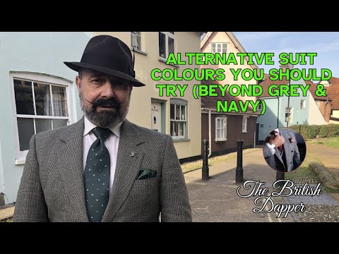 Видео: Альтернативные цвета костюмов, которые вам стоит попробовать (помимо серого и темно-синего)