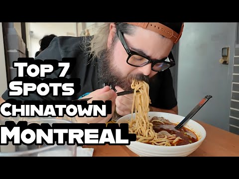 Видео: Гастрономический тур по китайскому кварталу Монреаля 🇨🇦: 7 лучших ресторанов и уличной еды, котор...