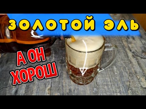 Видео: ВКУСНО И В КАЙФ. ПИВО ЗОЛОТОЙ ЭЛЬ #мужскоехобби #пиво #пивоварение #самогон