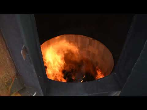 Видео: сжигание костей, костная зола