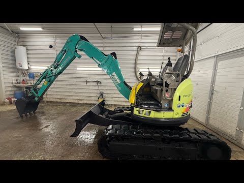 Видео: YANMAR В-4-6 Мини экскаваторы из Япони Переславль Залесский 