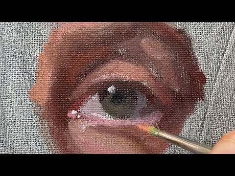 Видео: Демонстрация рисования глаз, которую я хотел бы увидеть, когда был новичком