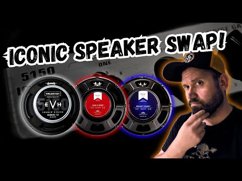 Видео: Отказ от акций EVH Celestion: EMINENCE Swamp Thang против Man-O-War!