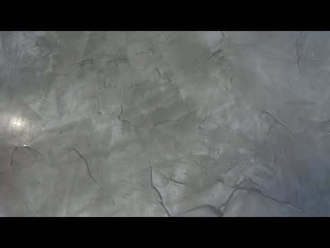 Видео: Венецианская штукатурка в два цвета. Venetian plaster in two color.