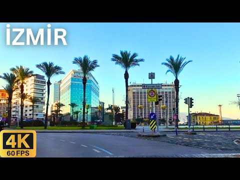 Видео: Автотур 4K: Измир Турция (Türkiye) 🇹🇷 | Путешествие по городу
