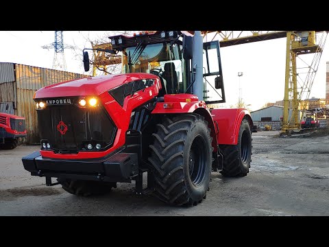 Видео: Трактор КИРОВЕЦ К 424  и  К 742 М СТ  ОБКАТКА! (Сезон 2020)