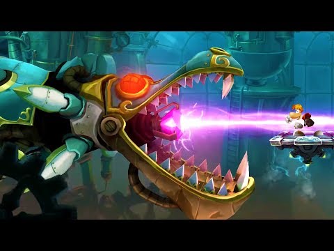 Видео: НАШЁЛ СЛАБОЕ МЕСТО МЕХАНИЧЕСКОГО ДРАКОНА! RAYMAN LEGENDS #16