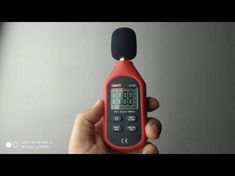 Видео: ОБЗОР UNI-T UT353 ► шумомер / измеритель шума / громкости звука
