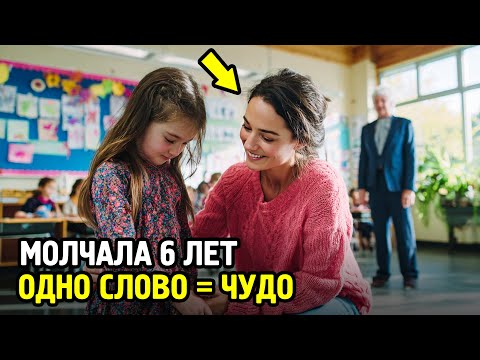 Видео: Внучка Миллиардера Молчала 6 Лет... Пока Учительница Не Сказала: 'Я Попробую Помочь