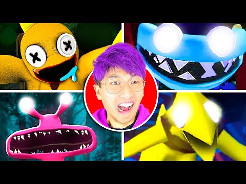 Видео: RAINBOW FRIENDS 2 ВСЕ НОВЫЕ JUMPSCARE ПРОТИВ СТАРЫХ! (РЕАКЦИЯ LANKYBOX!)