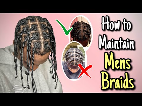 Видео: Как сохранить косы свежими для мужчин