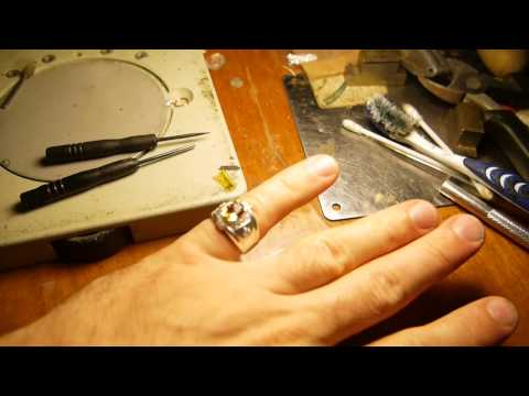 Видео: Делаем кольцо с камнями из серебра!!