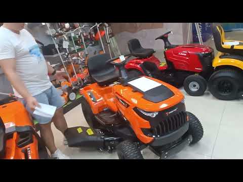 Видео: Садовые тракторы Yard Fox 2024
