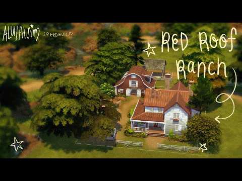 Видео: Строительство уютного семейного ранчо и конюшен 🐎🍎🌾 The Sims 4: Скоростное строительство с коммен...