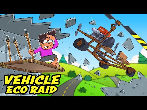 Видео: Величайшая месть Экорейдерам путем угона их ДОРОГОЙ техники!!!