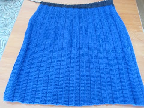 Видео: Вязание спицами, летний костюм для полненьких, видеоотчет о проделанной работе