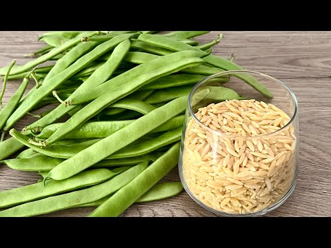 Видео: Питательный рецепт зеленой фасоли | Вкусные рецепты зеленой фасоли | Включить субтитры 👉⚙🌏