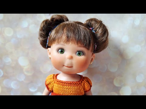 Видео: Кукла Пиппа 30 см. ООАК от Анжелики Шуминой