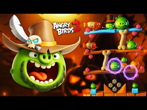 Видео: ШЛЯПА ВЕДЬМЫ для ЛЕОНАРДА! Злые птички / Angry Birds 2