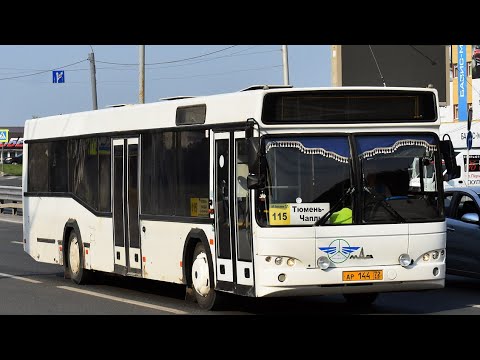 Видео: МАЗ-103.569 || АР 144 72 || 118 маршрут || г. Тюмень